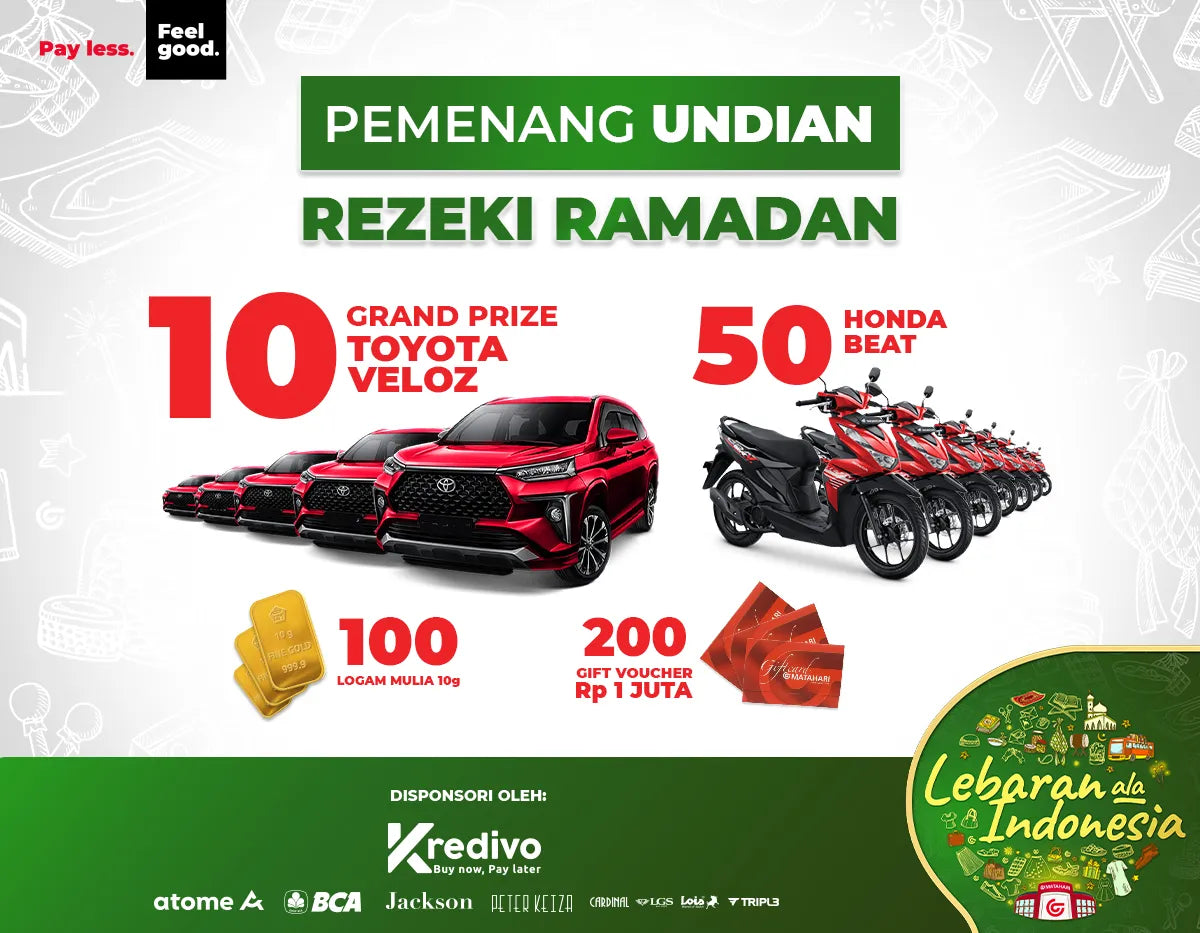 Daftar Pemenang Rezeki Ramadan Matahari