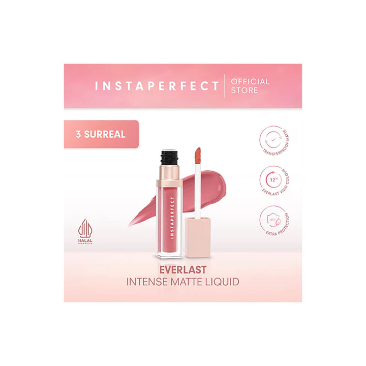 Wardah Instaperfect Intense Matte Liquid 03 SURREAL 4.2 g