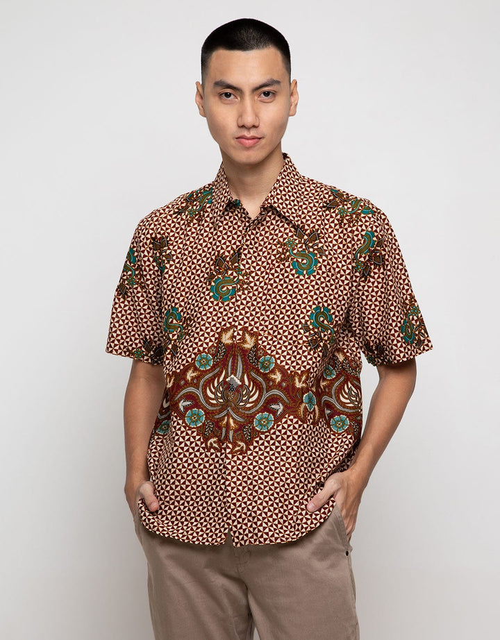 Adikusuma Elephant Uling Batik Shirt