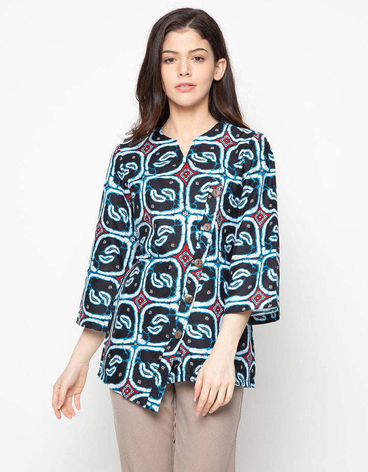 Bali Lestari Blouse Batik Lengan Panjang