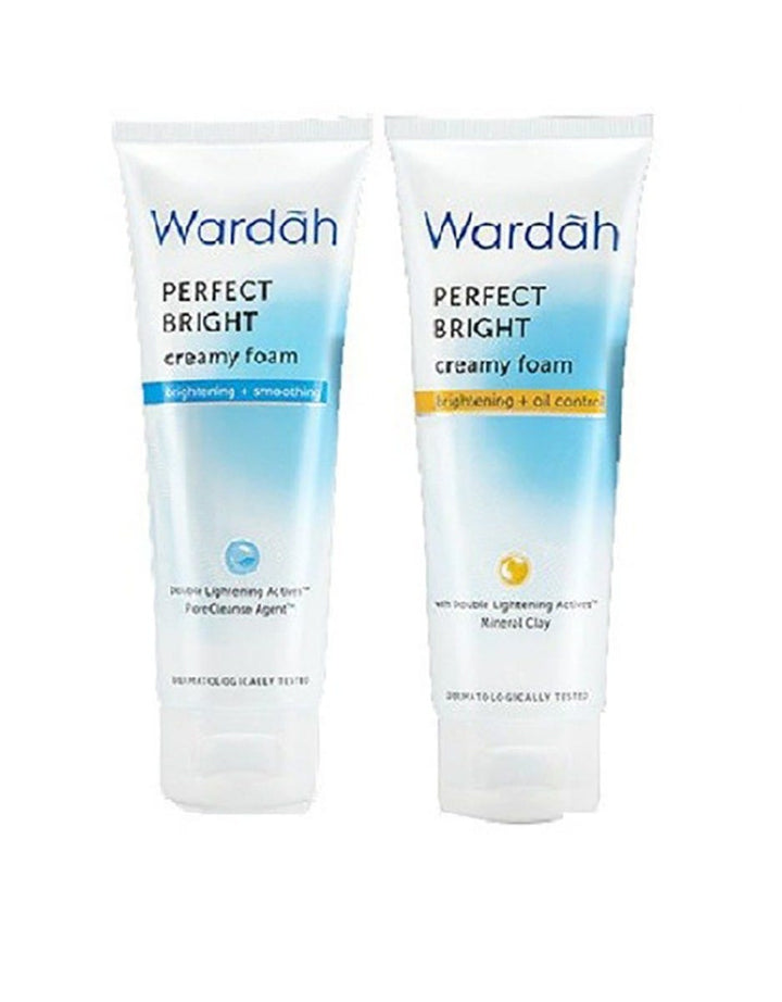 Wardah Perfect Bright Creamy Foam Brightening + Oil Control 50 ml