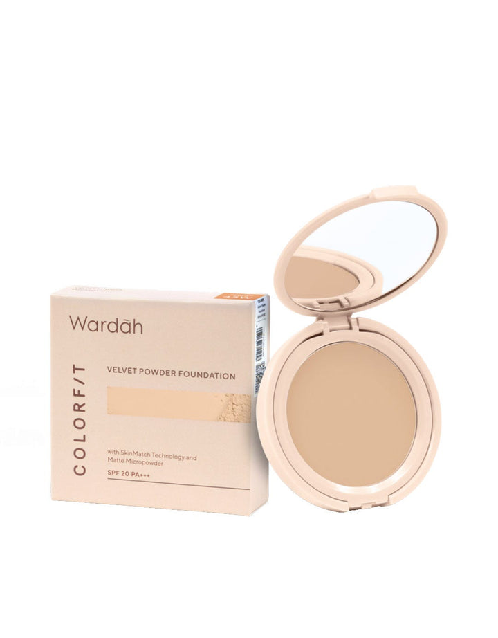 Wardah Colorfit Velvet Powder Foundation 11 g