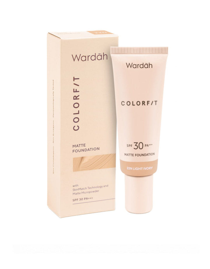Wardah Colorfit Matte Foundation 25 ml