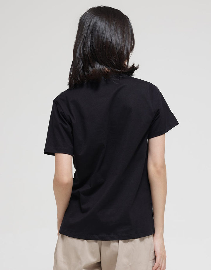 Nevada Tasmania Print Kaos Casual Wanita