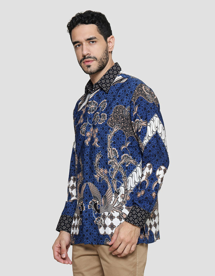 Arjuna Weda Regular Fit Batik Twin Manuk Men's Shirt