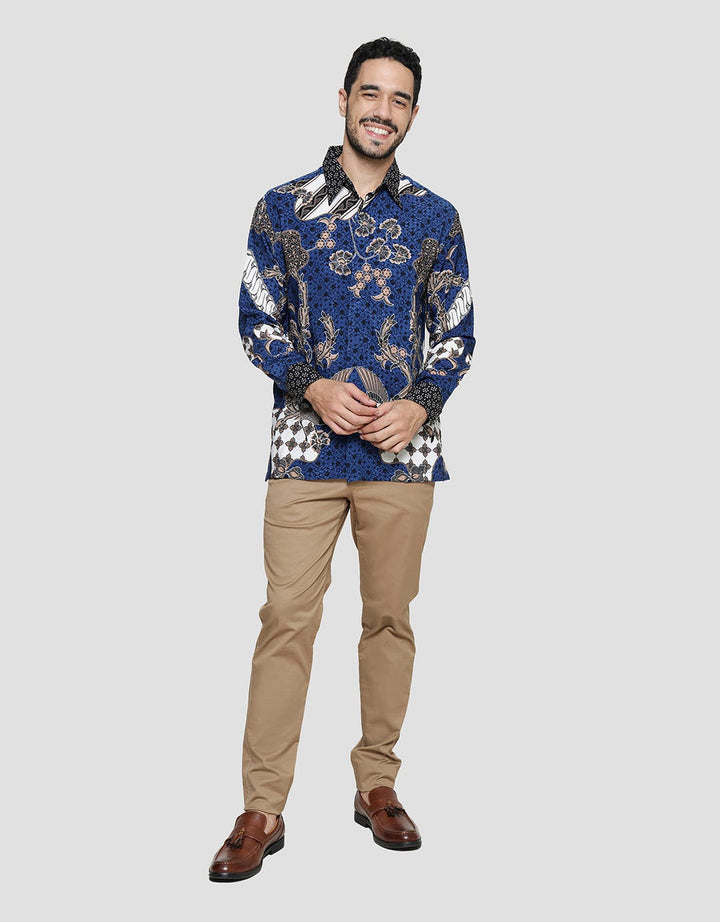 Arjuna Weda Regular Fit Batik Twin Manuk Men's Shirt