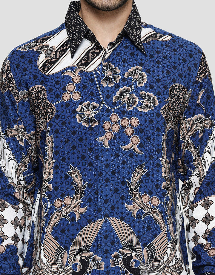 Arjuna Weda Regular Fit Batik Twin Manuk Men's Shirt