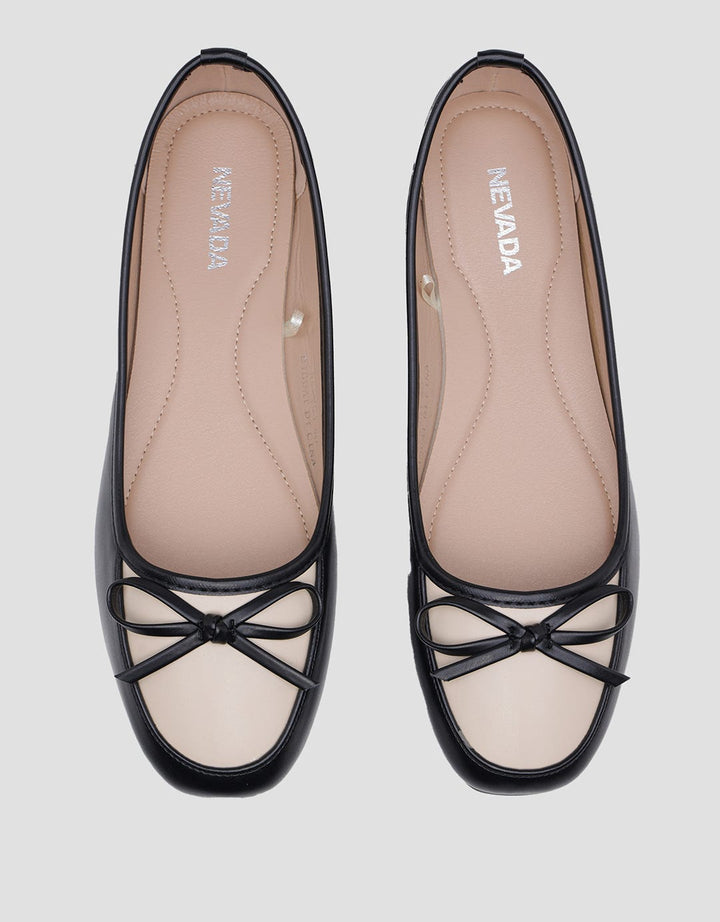Nevada Ribbon Flat Women's Ballerina Shoes