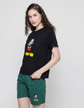 Disney Basic Print Mickey Classic Kaos Wanita