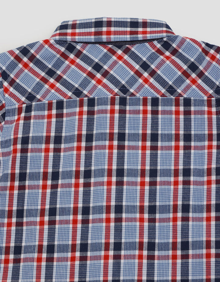 Pipiniko Short Sleeve Shirt Kotak