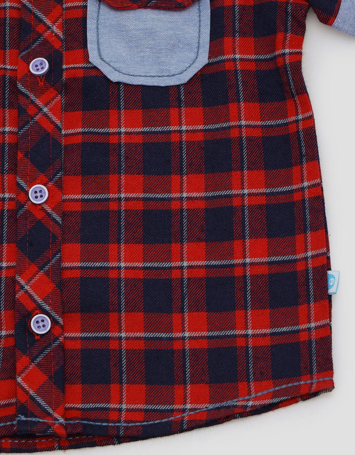 Pipiniko Short Sleeve Shirt Kotak Yd 2