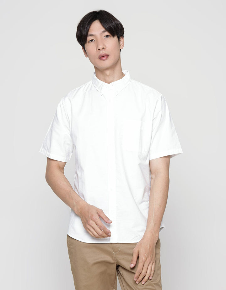 Suko Klasik Woven Top Kemeja Oxford Pria