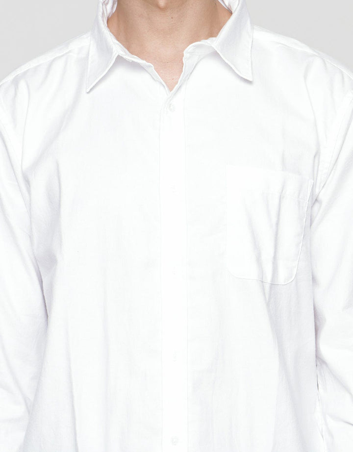 Suko Twill Woven Solid Men's Long Sleeve Shirt