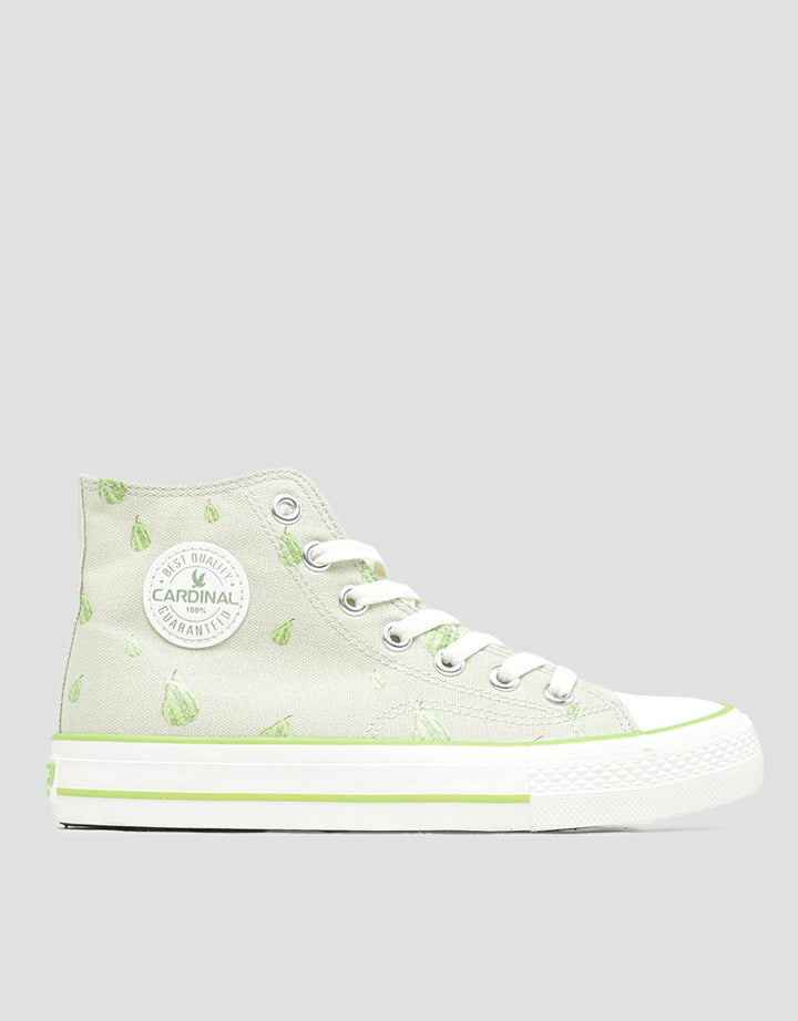Cardinal High Top Sepatu Sneakers Wanita