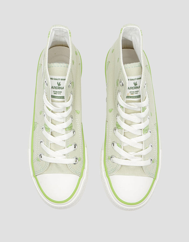 Cardinal High Top Sepatu Sneakers Wanita