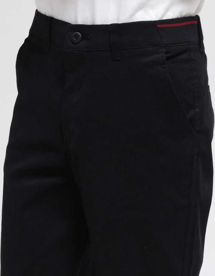 Details Short Pants Crop Zipper Twill Stretch