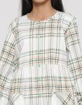 Nevada Loose Checked Kemeja Anak Perempuan