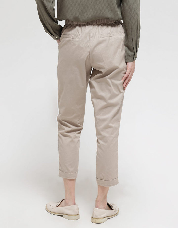 Nevada Woven Plain Look Celana Panjang Wanita