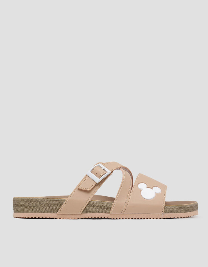 Disney Mkbas34 Women's Slipper Sandals