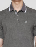 Watchout Casual Collar Stripe Men's Polo Shirt