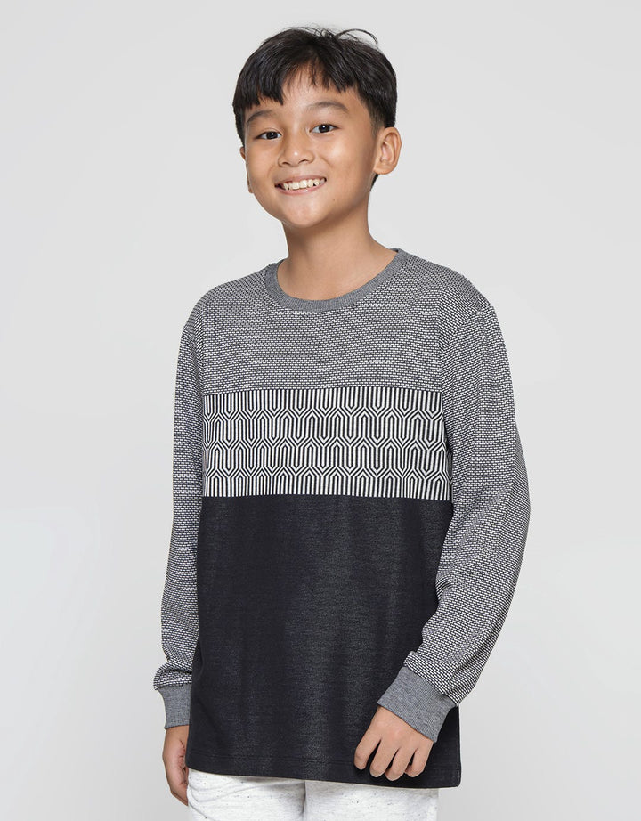 Nevada Knit Textured Boys Sweater