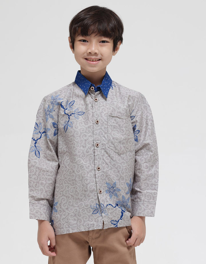 Arjuna Weda Shirt Boy Batik Cendra