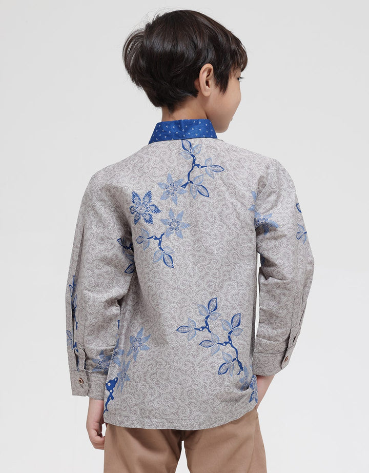 Arjuna Weda Shirt Boy Batik Cendra