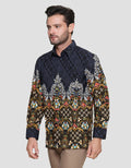 Arjuna Weda Kawung Heart Men's Batik Shirt