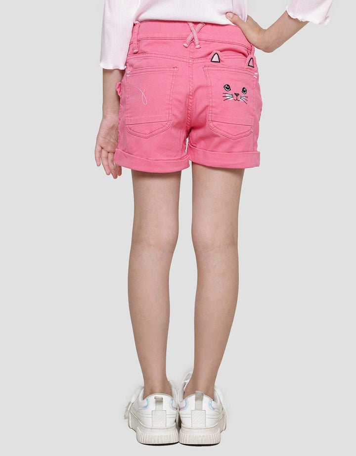 Cardinal Kids Girl Button Celana Pendek Anak Perempuan