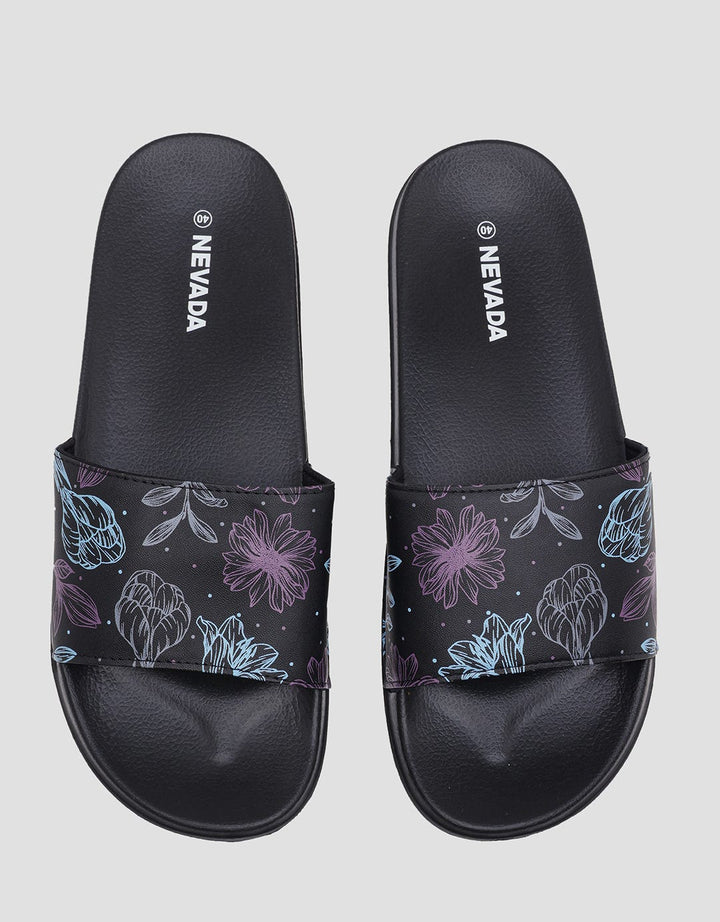 Nevada Sandal Slipper Flower Wanita