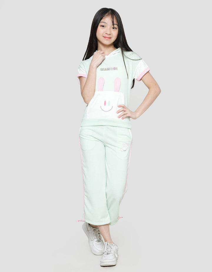 Aero Bunny Wohoo Sweater Hoody Anak Perempuan