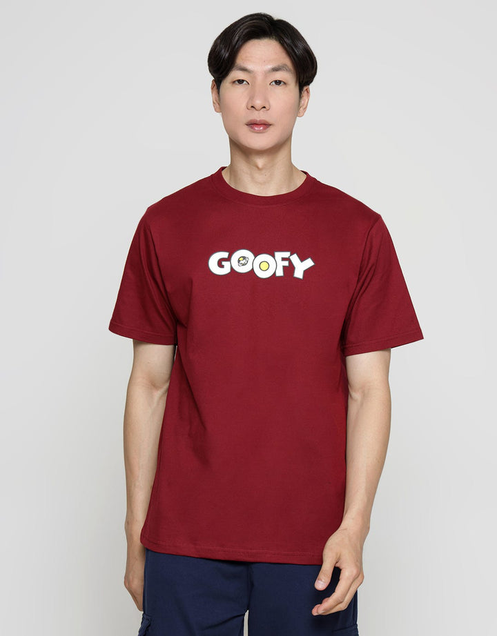 Disney Dancing Goofy Print Kaos Pria