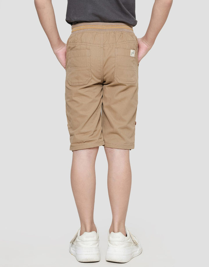 Little M Woven Reguler Rib Celana Pendek