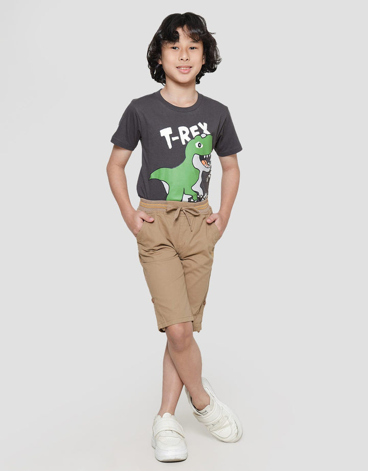 Little M Woven Reguler Rib Celana Pendek