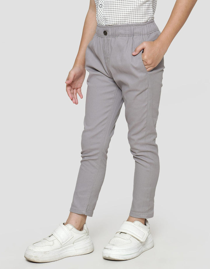 Little M Stretch Pinggang Karet Celana Panjang Anak Laki-laki