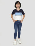 Little M Long Pants Denim Reguler Stretch Monster