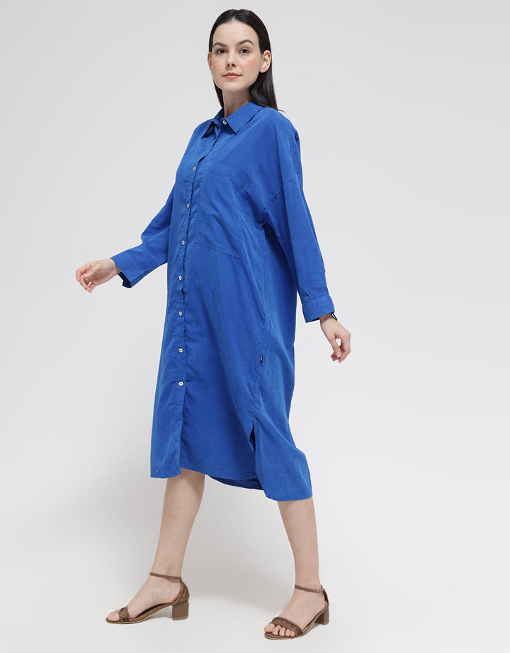 Lois Girl Cotton Suede Look Dress