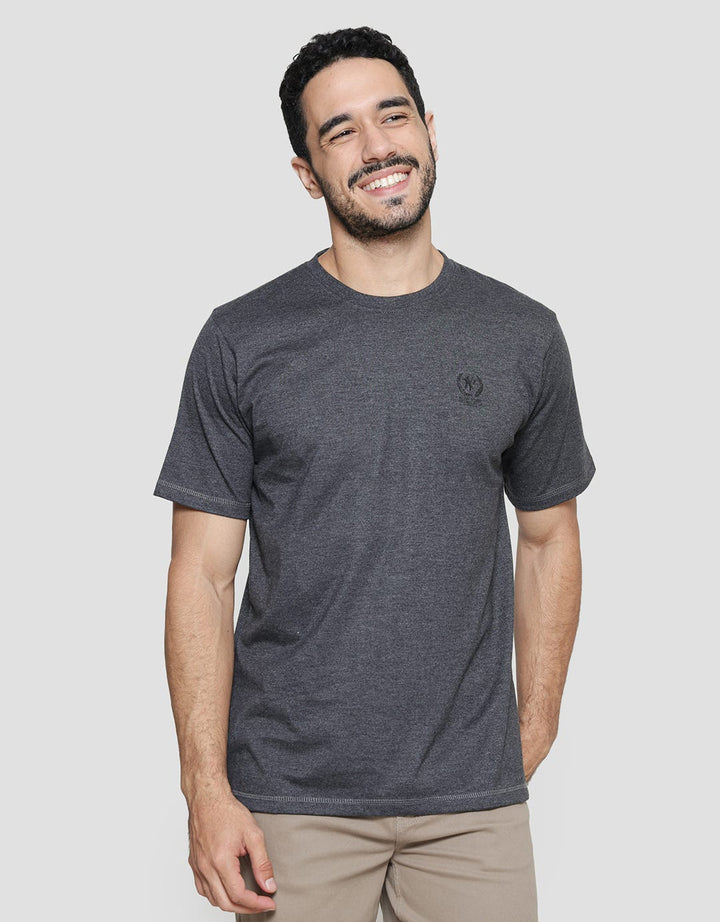 T Zone Round Neck Basic Men's T-Shirt