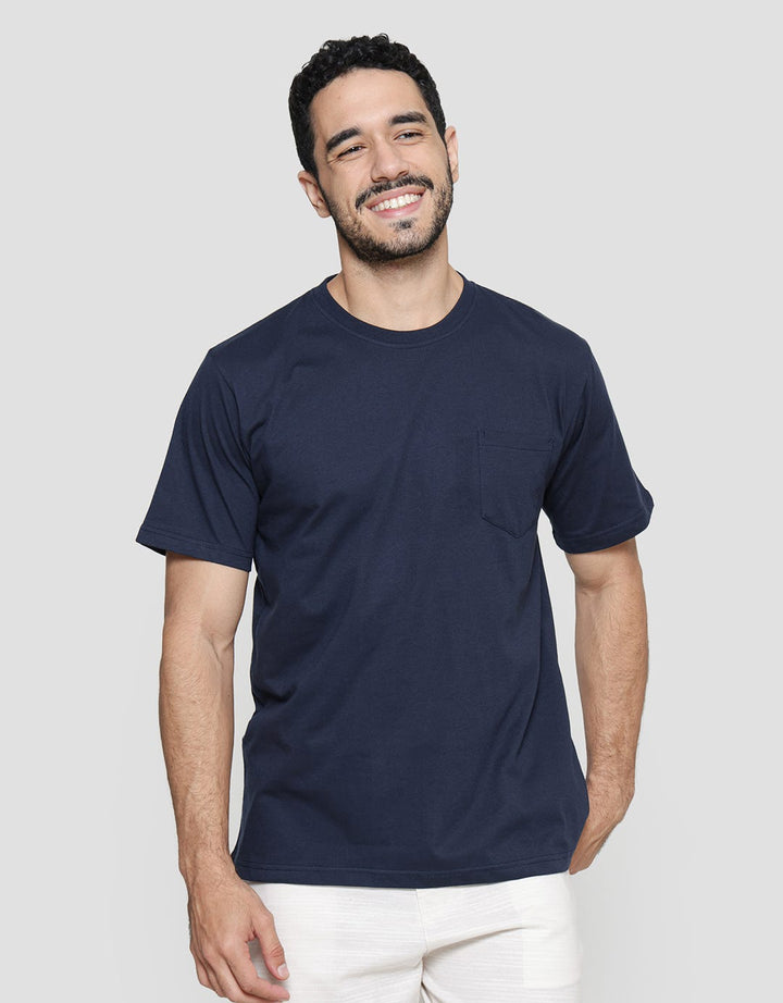 T Zone Pocket Basic Tee Tone On Tone Men's Short Sleeve T-Shirt