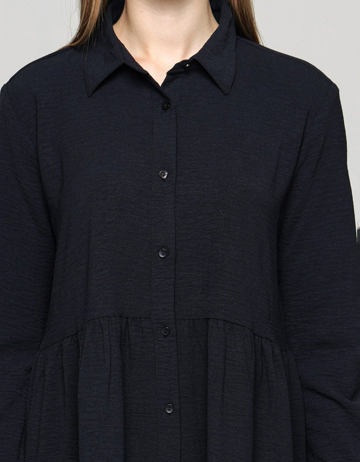 Connexion Long Sleeve Maxi Dress Tiered