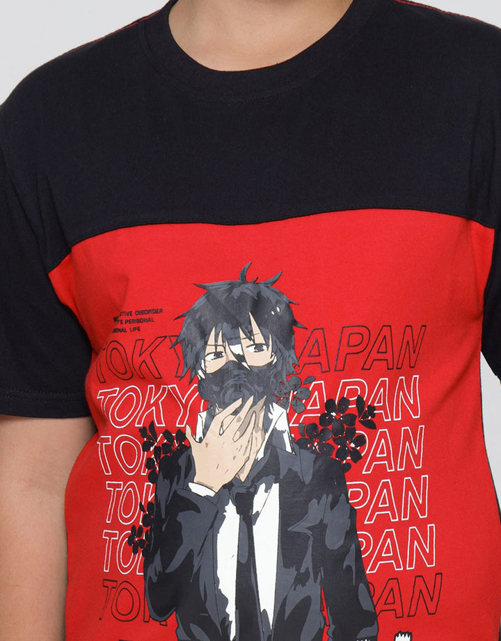 Nevada Short Sleeve T-Shirt Cut N Sew Toyko Anime