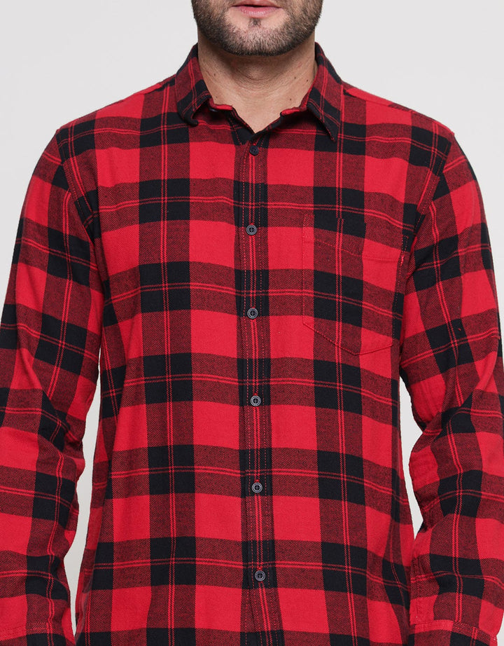 Gabs Basic Check Kemeja Pria