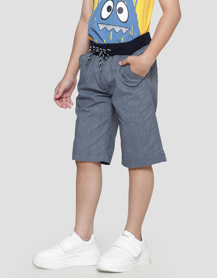 Nevada Boys Woven Shorts Geometric Print