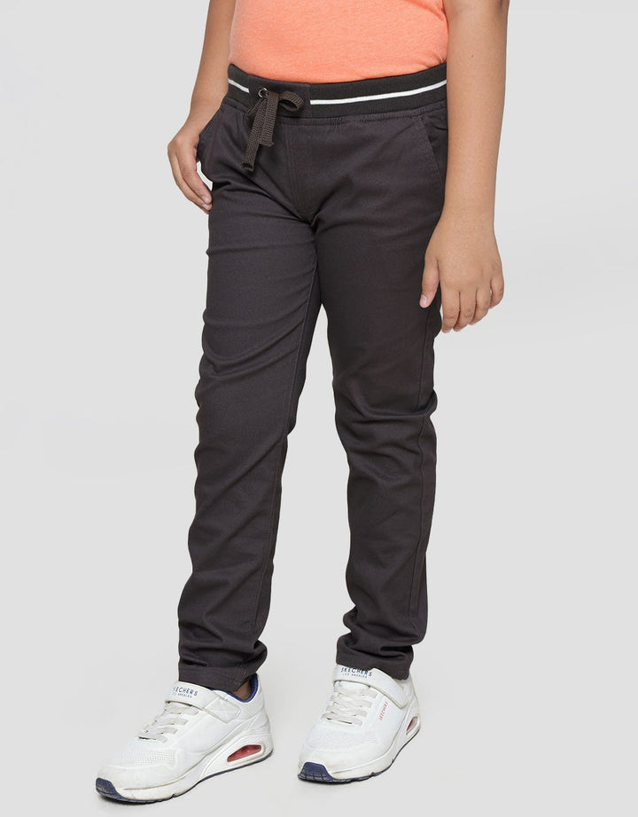 Nevada Long Pants Woven Solid Rib Stretch Pda01