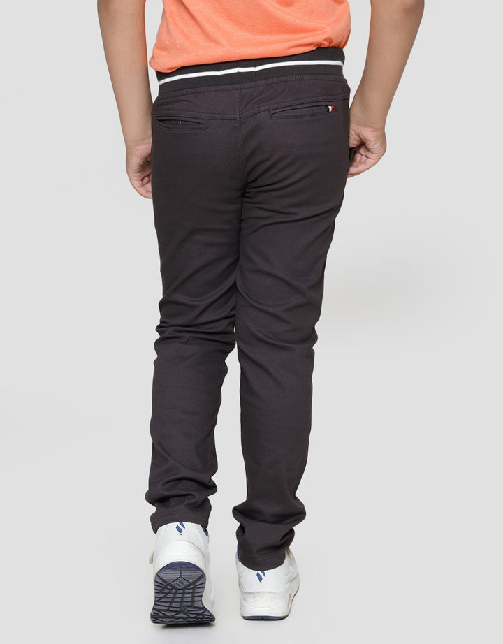 Nevada Long Pants Woven Solid Rib Stretch Pda01