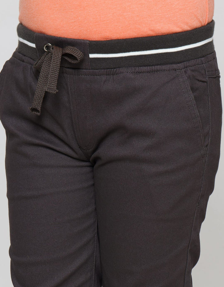 Nevada Long Pants Woven Solid Rib Stretch Pda01