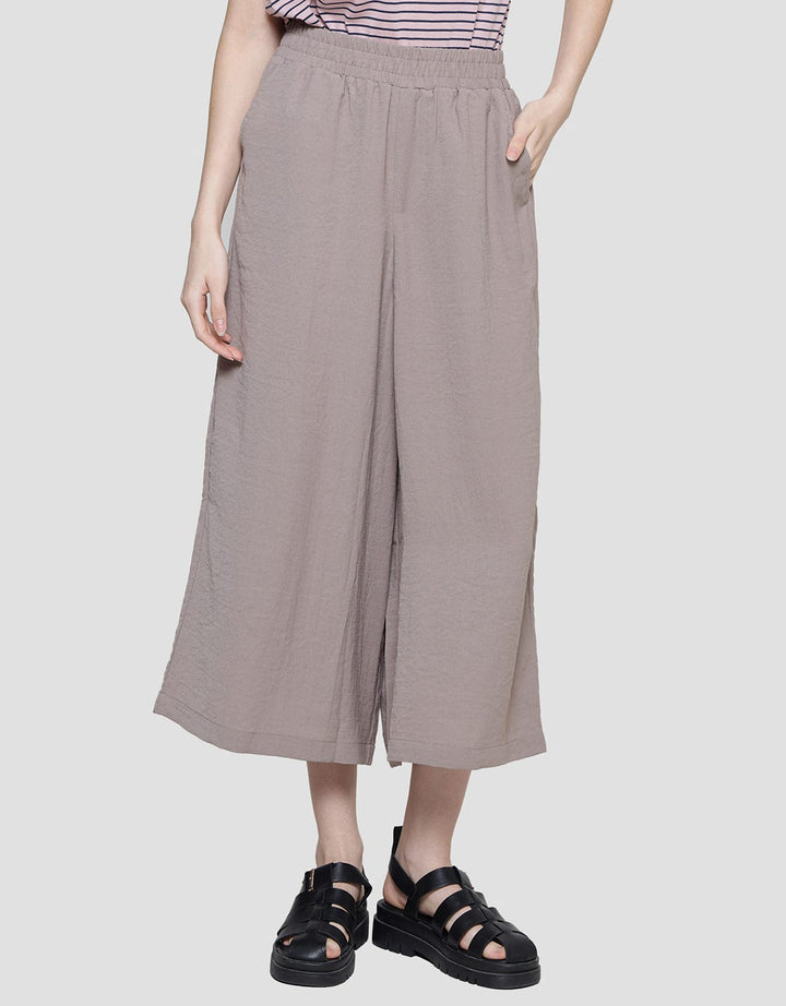 St. Yves Coulotte Gynella Cursh Fabric Women's Trousers