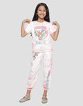Character Powerpuff Girls Top Tiedye Kaos Anak Perempuan