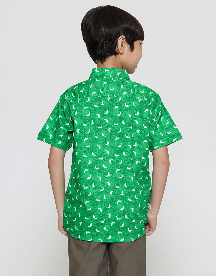 Pingu Abstract Ocean Boys Shirt