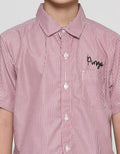 Pingu Stripe Print Boys Shirt